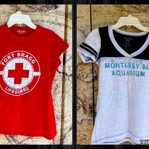 Lot of 2 Small California Souvenir T-shirts